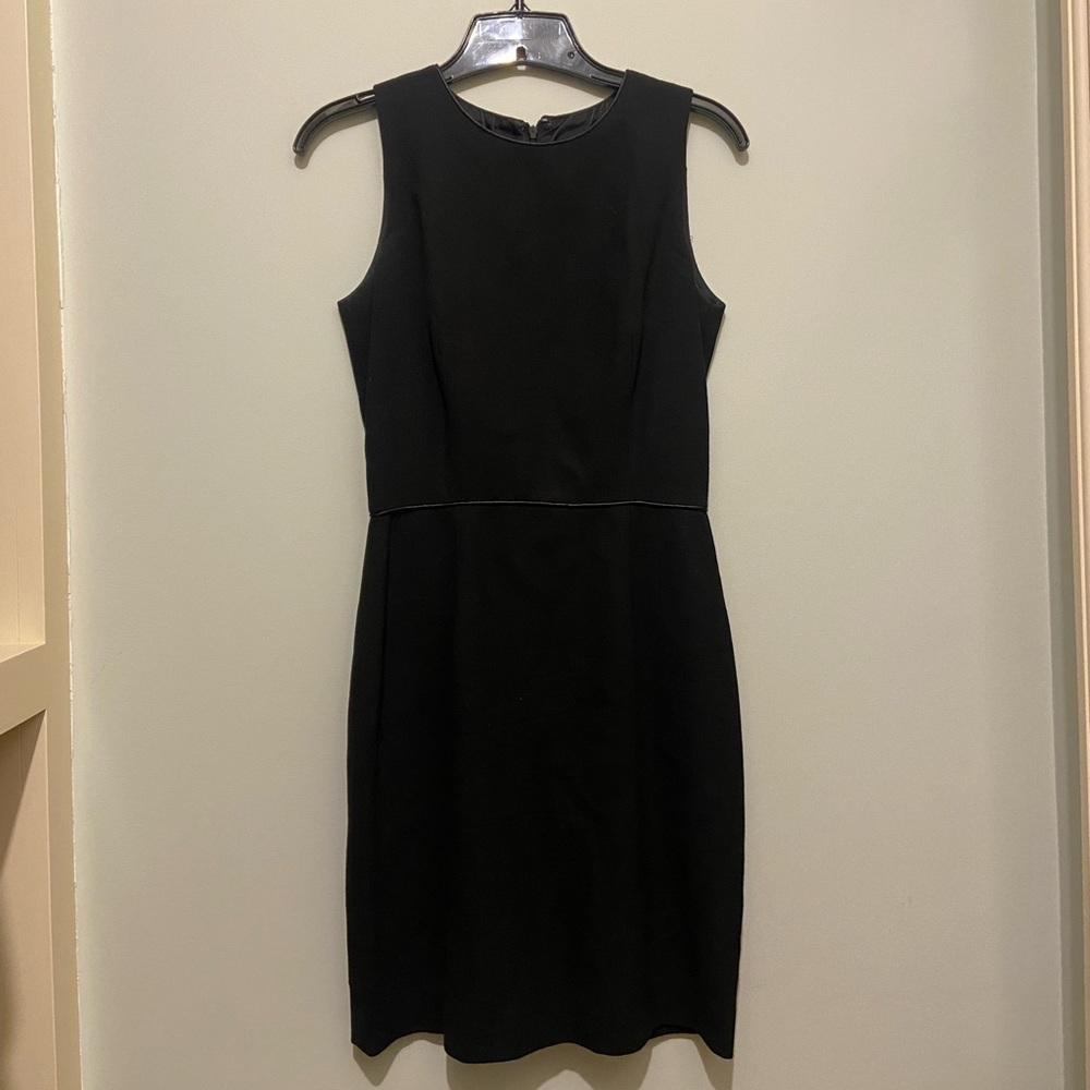 Ann Taylor Loft Black Wool Dress